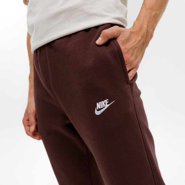 Spodnie dresowe męskie NIKE SPODNIE SPORTSWEAR CLUB FLEECE bv2671-203 kolor bordowy