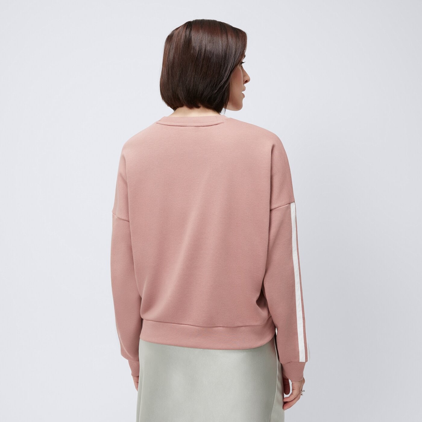 Bluza damska ADIDAS BLUZA W 3S FT SWT jd5288 kolor brązowy