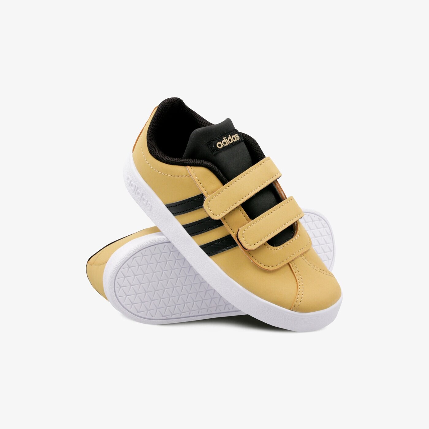 Buty dziecięce ADIDAS VL COURT 2.0 CMF I f36407 kolor brązowy