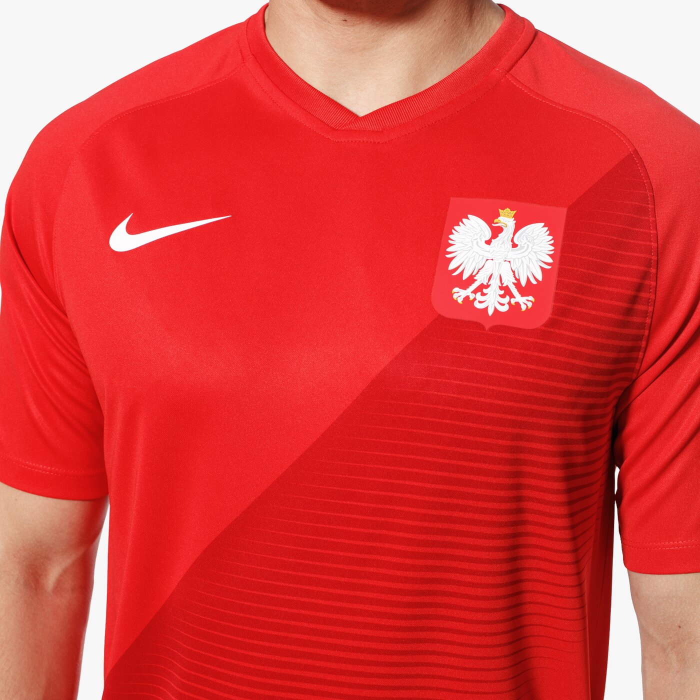 Koszulka męska NIKE T-SHIRT SS POL M NK BRT FTBL TOP SS AW aa3433-611 kolor czerwony