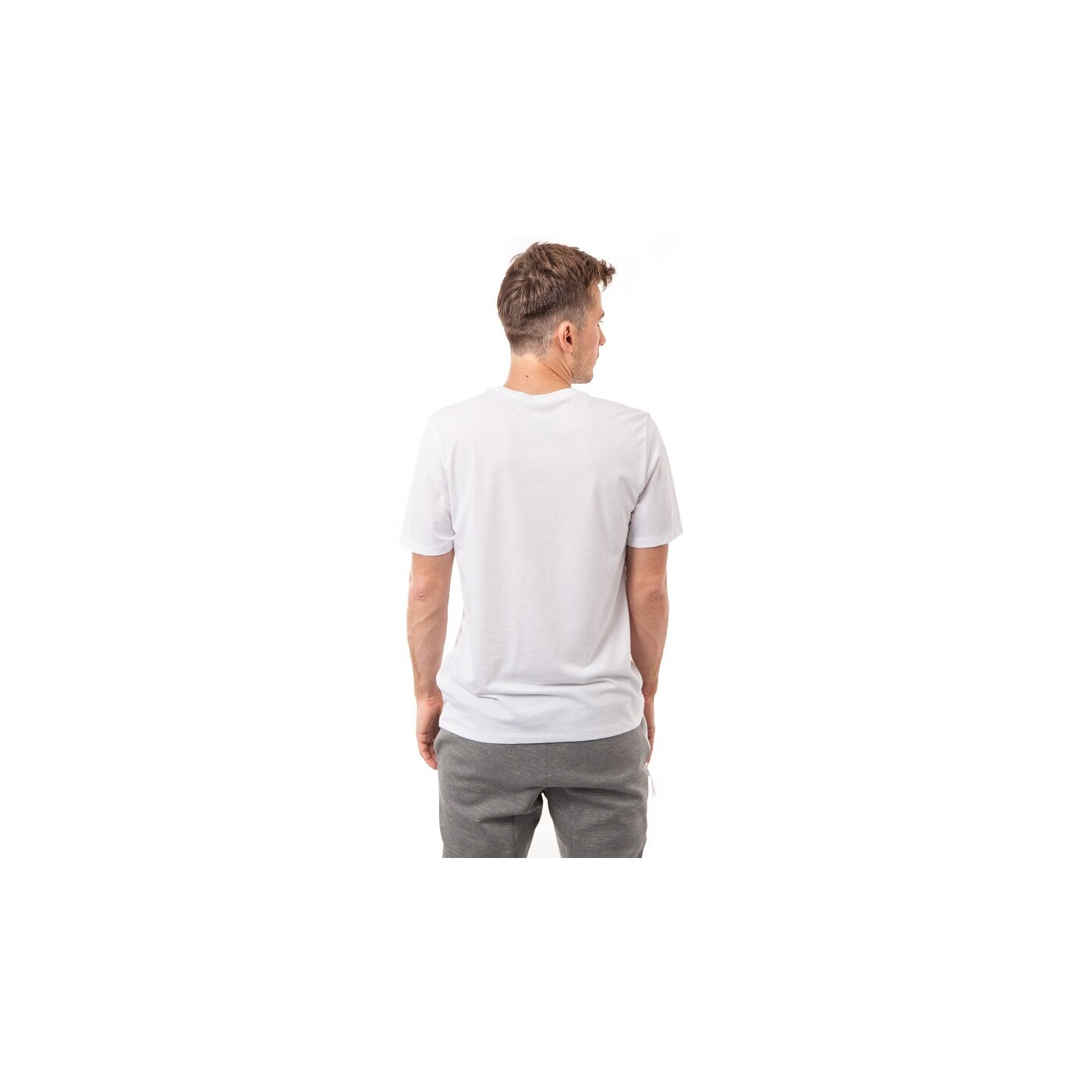 Koszulka męska NIKE T-SHIRT TEE-RU NTF BRAND 679647100 kolor biały