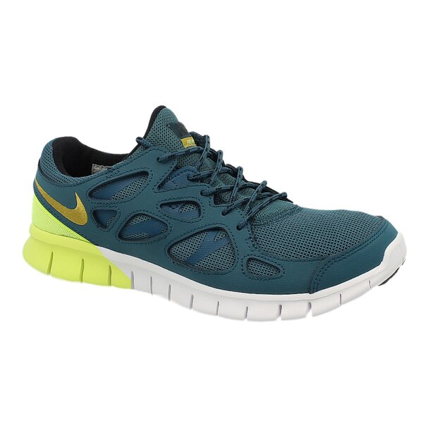 Buty treningowe męskie NIKE FREE RUN 2  537732301 kolor zielony