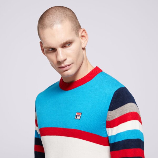 FILA SWETER LORENZO fw24mh003130 kolor multicolor