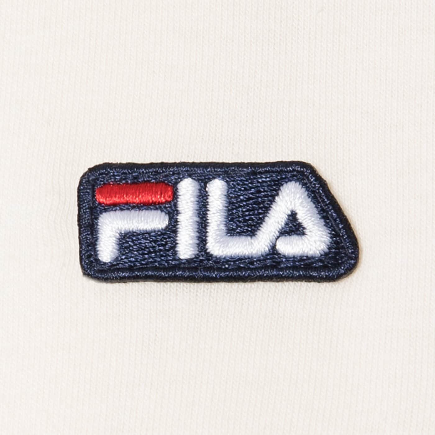 Koszulka damska FILA T-SHIRT BADGE LOGO TEE fi124tsd70130 kolor beżowy