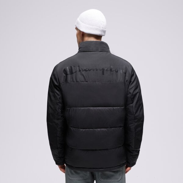 Kurtka zimowa męska CHAMPION KURTKA PUCHOWA JACKET 219191kk001 kolor czarny
