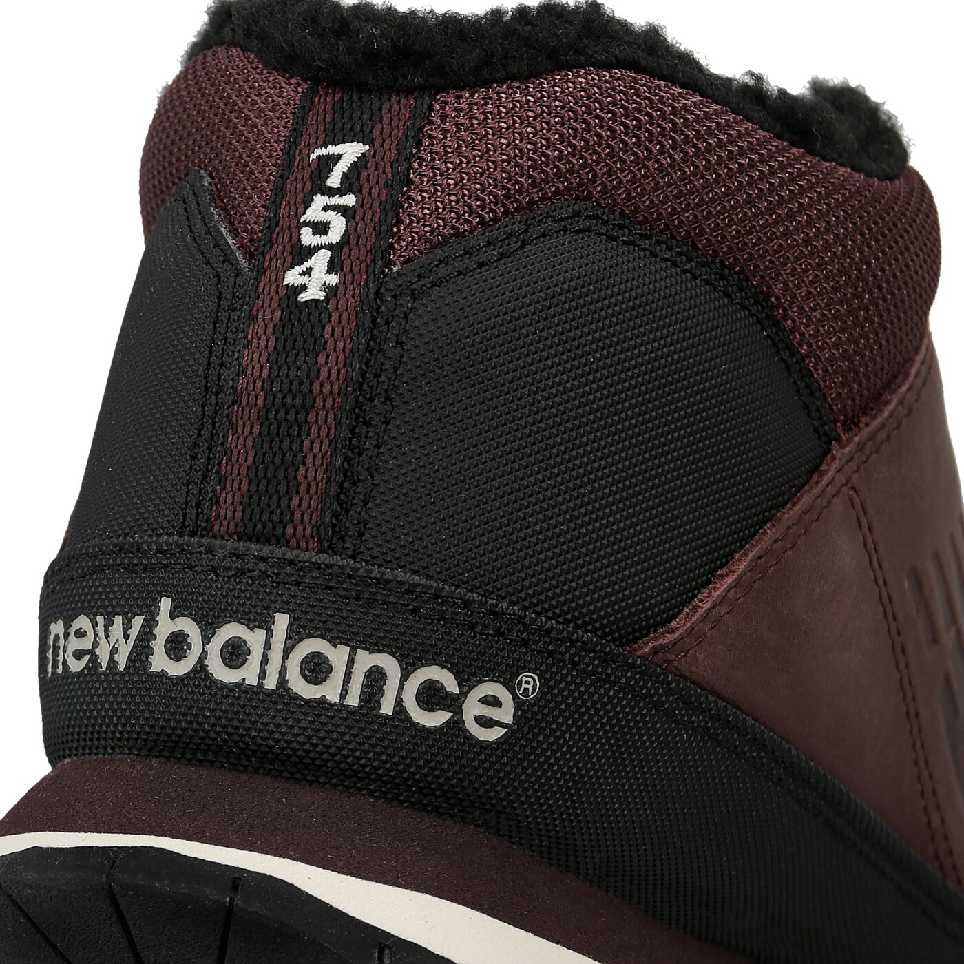 Buty outdoor męskie NEW BALANCE HL754BB hl754bb kolor bordowy
