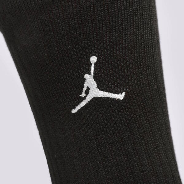 Skarpetki damskie JORDAN SKARPETY U J EVERYDAY CUSH POLY CREW 3PR dx9632-010 kolor czarny