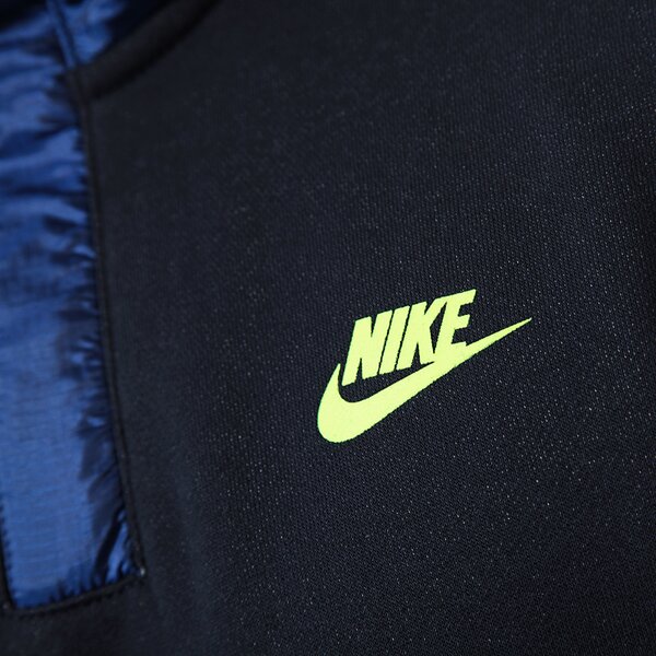 Bluza męska NIKE BLUZA HYBRID PO 614480475 kolor granatowy