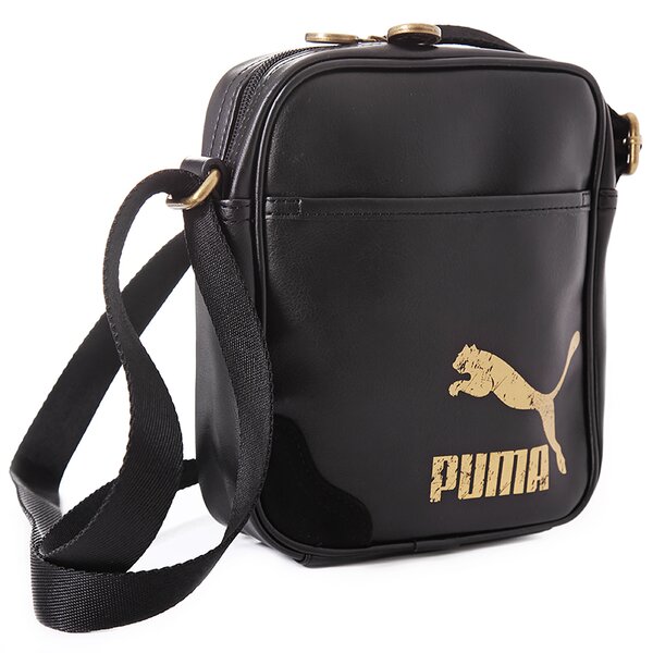 Torba sportowa damska PUMA TORBA ORIGINALS PORTABLE PU BLACK 7232201 kolor czarny