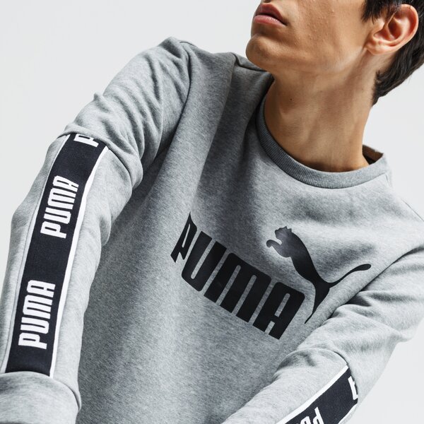 Bluza męska PUMA BLUZA AMPLIFIED CREW FL 58042903 kolor szary