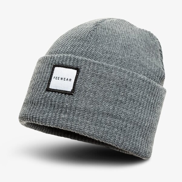Czapka zimowa damska FEEWEAR CZAPKA MIKKELI fw39hat19001 kolor szary