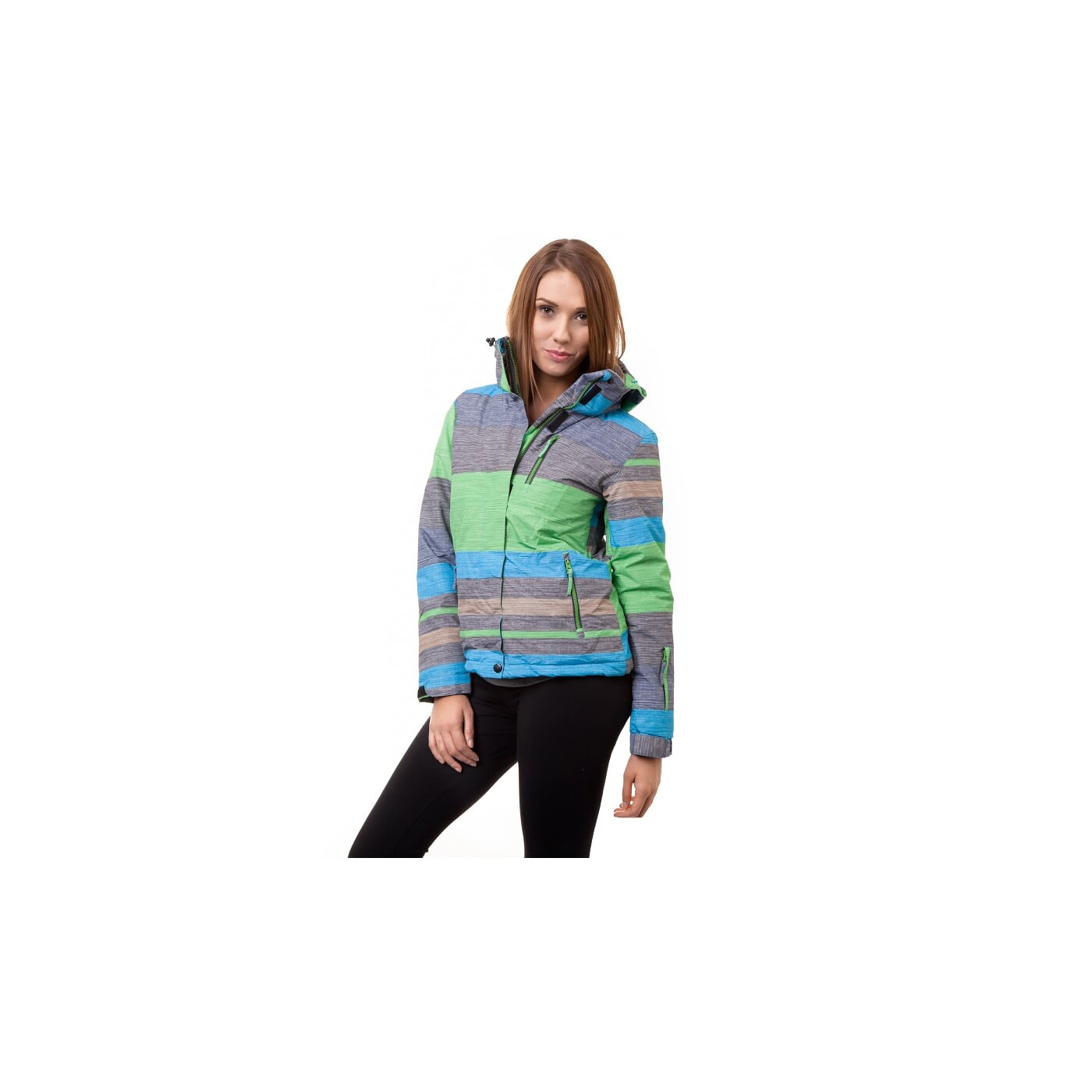 Kurtka zimowa damska FEEWEAR  KURTKA MIMO fw34pkud01001 kolor multicolor