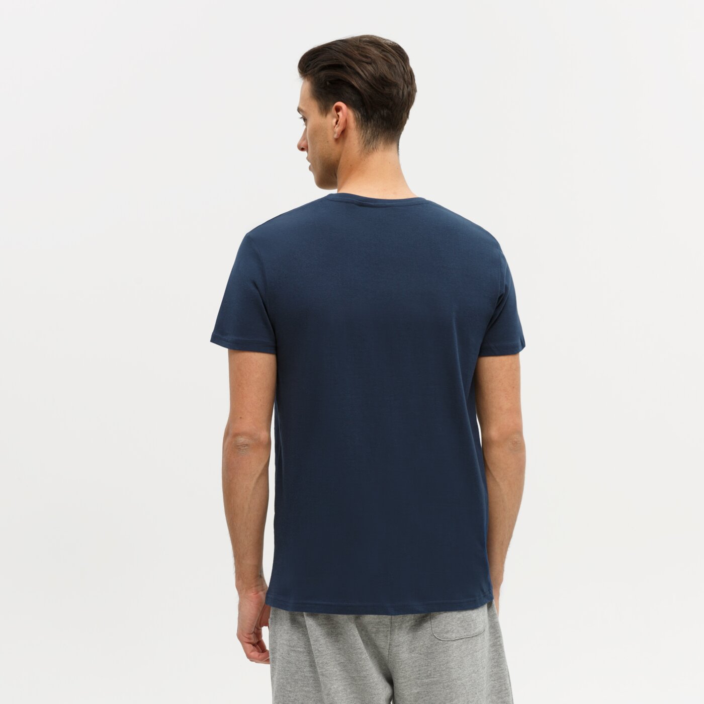 Koszulka męska LONSDALE T-SHIRT SS CROXTON 1150643025 kolor granatowy