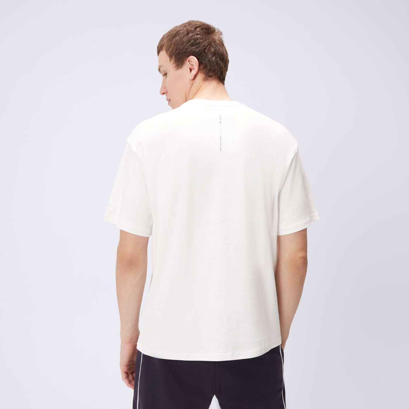 Koszulka męska UMBRO T-SHIRT UMBRO FOOTBALL EMB WHITE ul325tsm05002 kolor biały