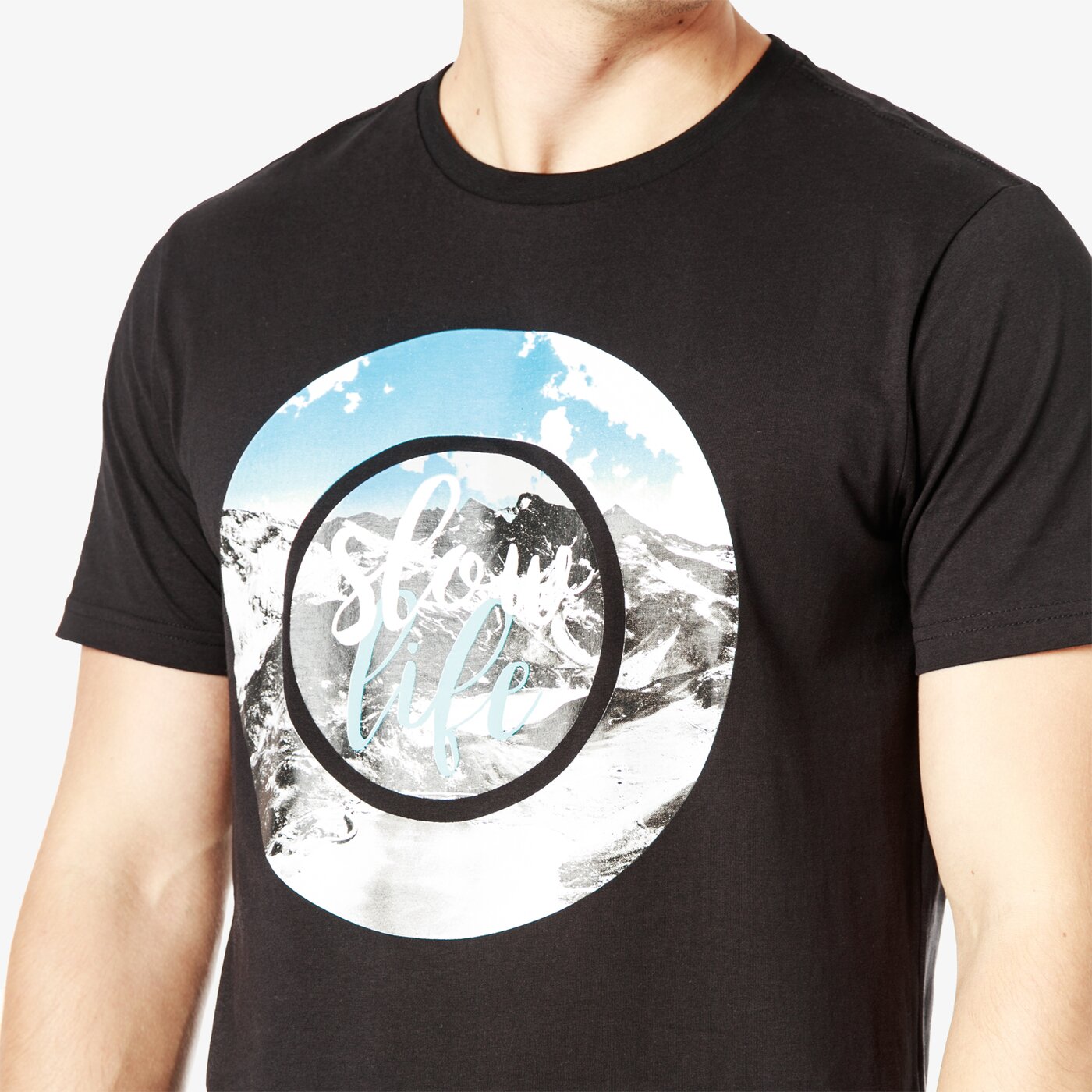 Koszulka męska FEEWEAR T-SHIRT SS RIDGE fw38tsm26001 kolor czarny