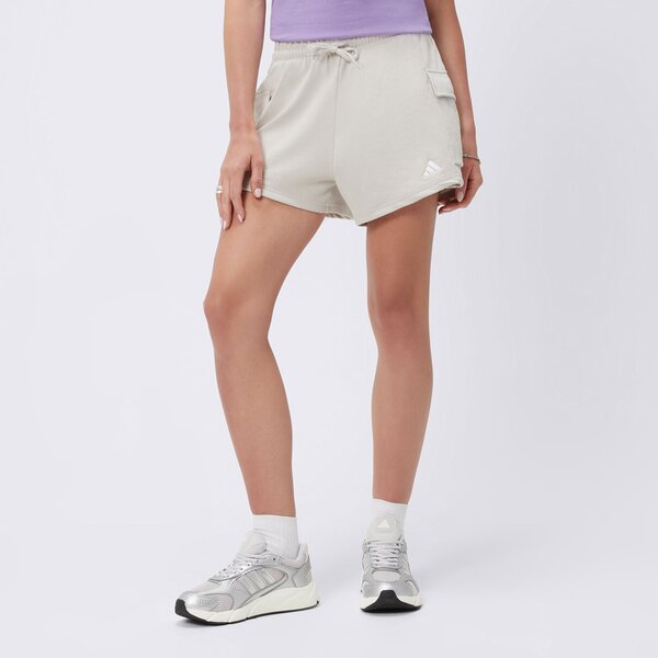 Spodenki damskie ADIDAS SZORTY W SL FT SHO jc5699 kolor beżowy