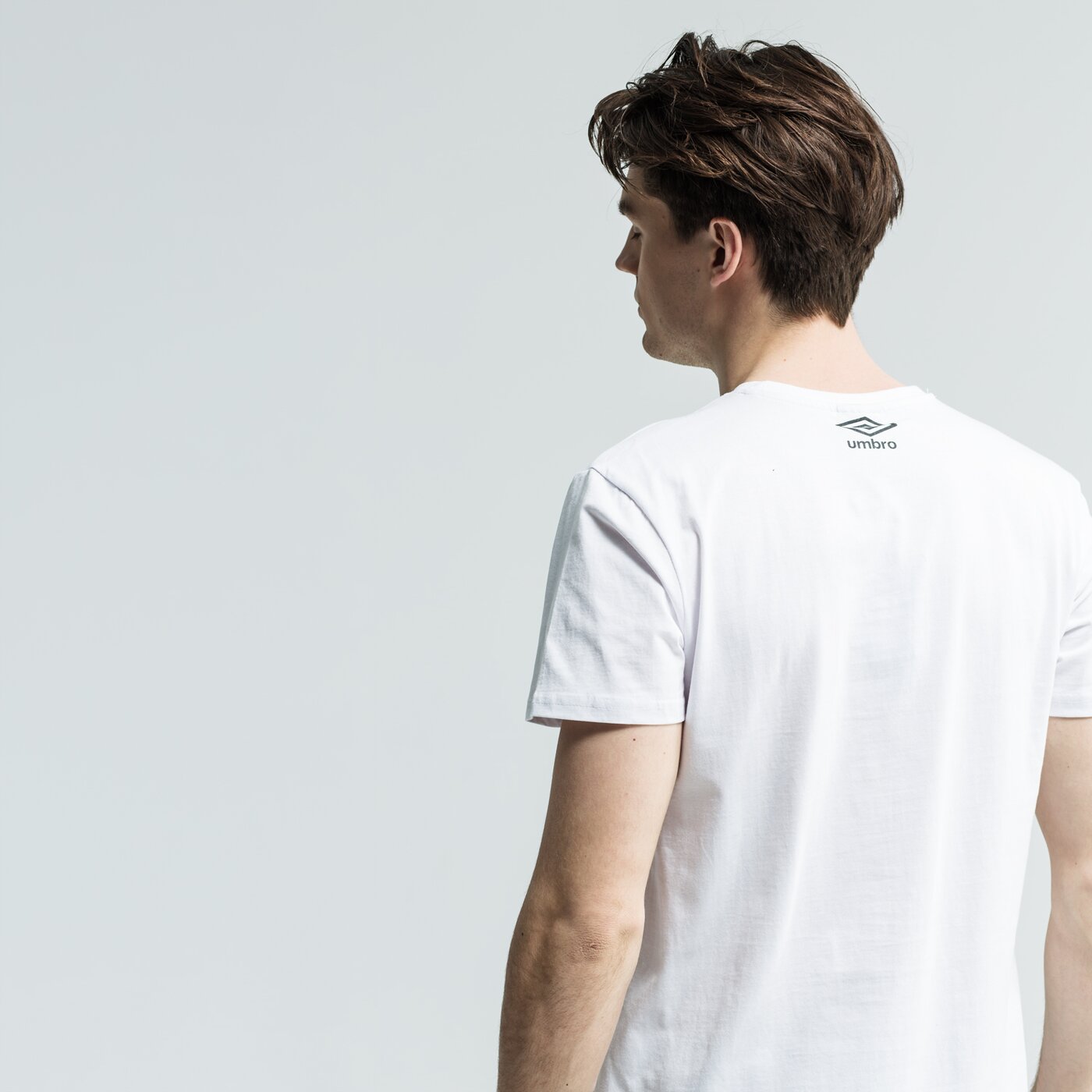 Koszulka męska UMBRO T-SHIRT SS TEZANT ul19tsm40001 kolor biały