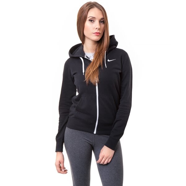 Bluza damska NIKE BLUZA CLUB FZ HOODY- SWOOSH 611719010 kolor czarny