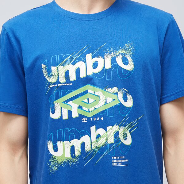 Koszulka męska UMBRO T-SHIRT KONTER ul323tsm12001 kolor granatowy