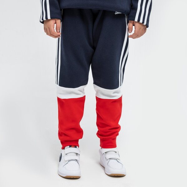 Spodnie dziecięce ADIDAS SPODNIE B CB FL C PT BOY gs8875 kolor granatowy