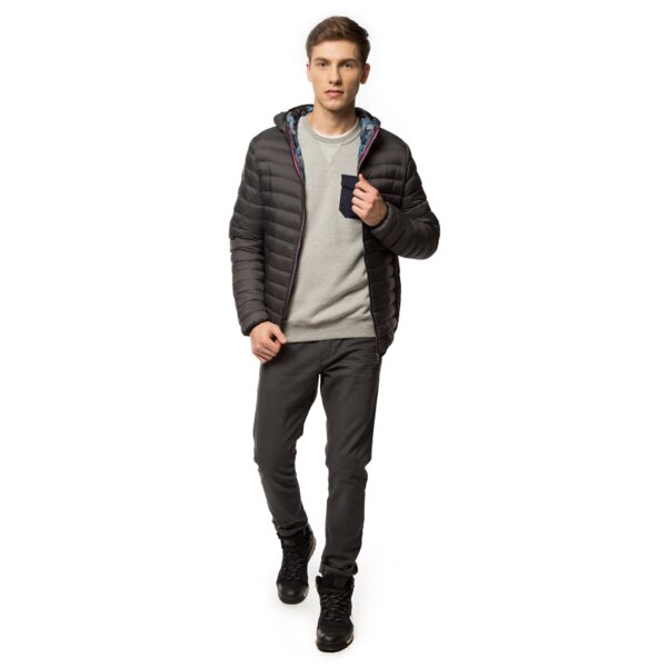Kurtka zimowa męska FEEWEAR KURTKA OROKA fw35kum07001 kolor szary