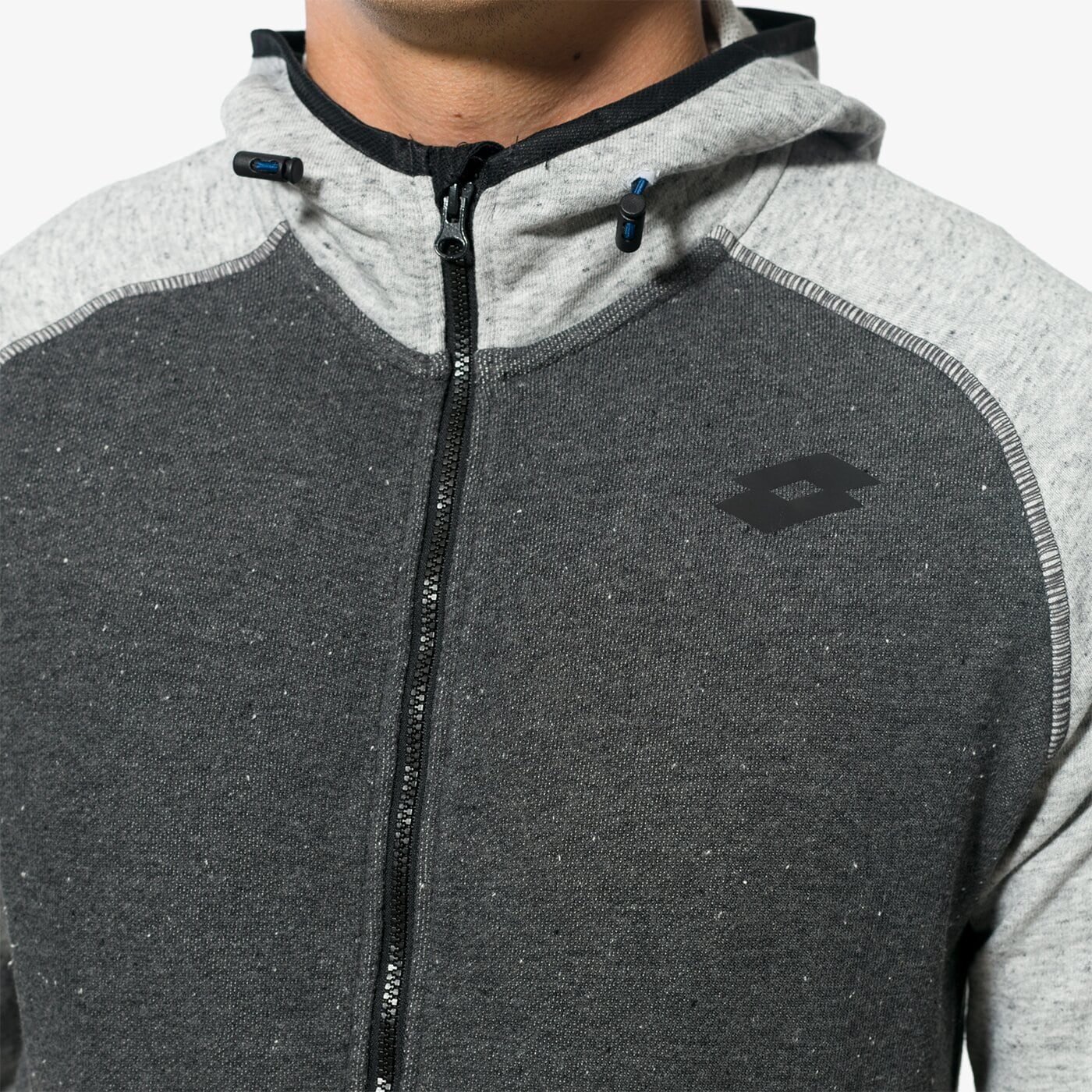 Bluza męska LOTTO BLUZA BRYAN VI SWEAT FZ HD t2308 kolor szary