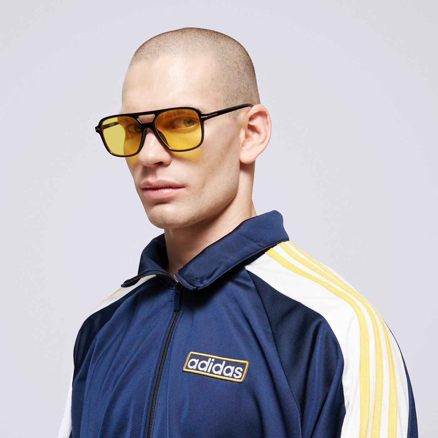 Bluza męska ADIDAS BLUZA ADIBREAK TT iu2363 kolor granatowy