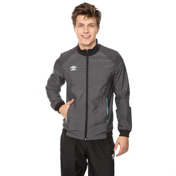 Kurtka przejściowa męska UMBRO KURTKA MEDUS TRACK 64044udvt kolor czarny