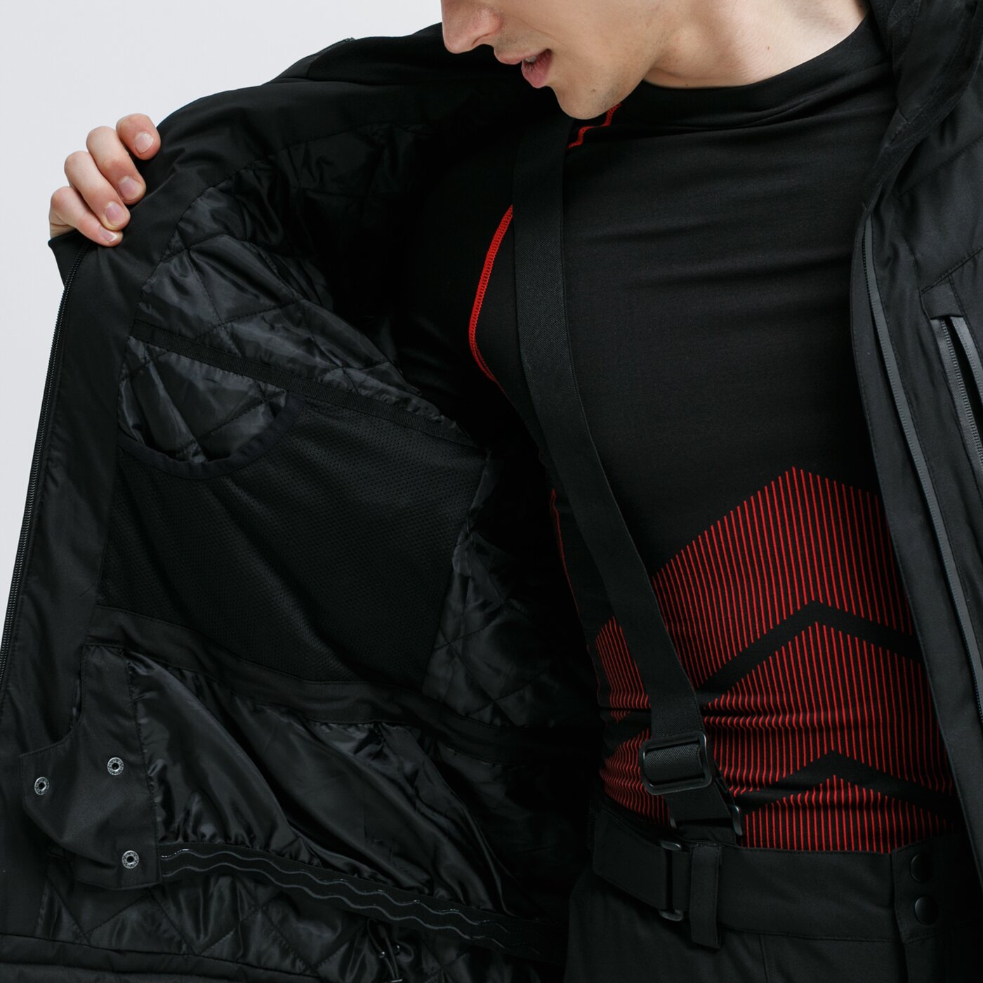 Kurtka zimowa męska FEEWEAR KURTKA NARCIARSKA MOOSE fw39kum54001 kolor czarny