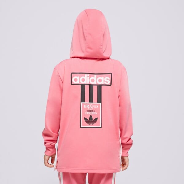 Bluza dziecięca ADIDAS BLUZA Z KAPTUREM FZ HOODIE GIRL in2115 kolor różowy