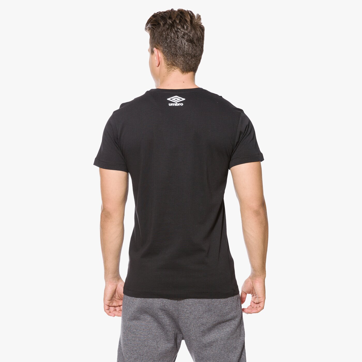 Koszulka męska UMBRO T-SHIRT SS TIGAR ul37tsm39001 kolor czarny