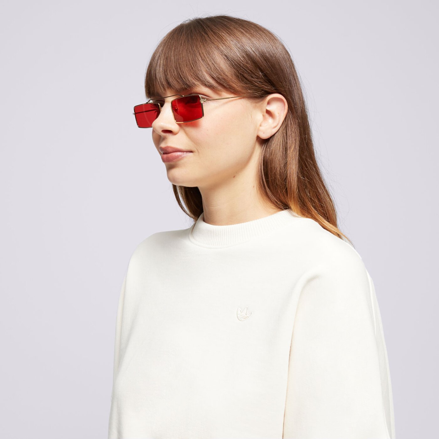 Bluza damska ADIDAS BLUZA SWEATSHIRT OS iz0291 kolor biały