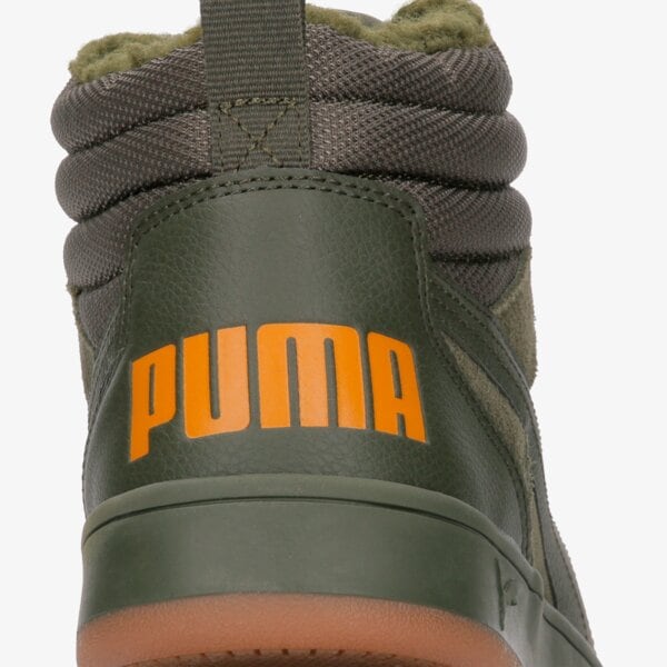 Buty sportowe męskie PUMA REBOUND STREET V2 SD FUR 36699402 kolor zielony