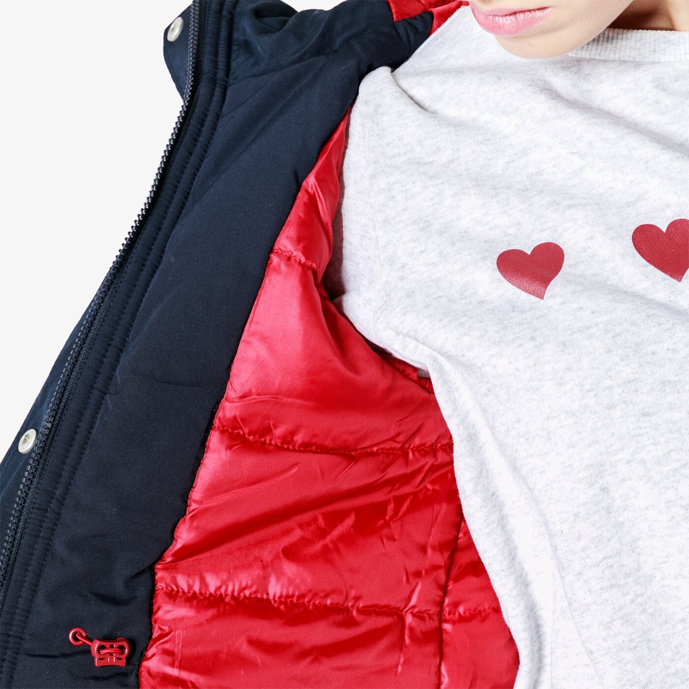 Kurtka zimowa damska LOTTO KURTKA EQUINOX lo38kud10001 kolor granatowy