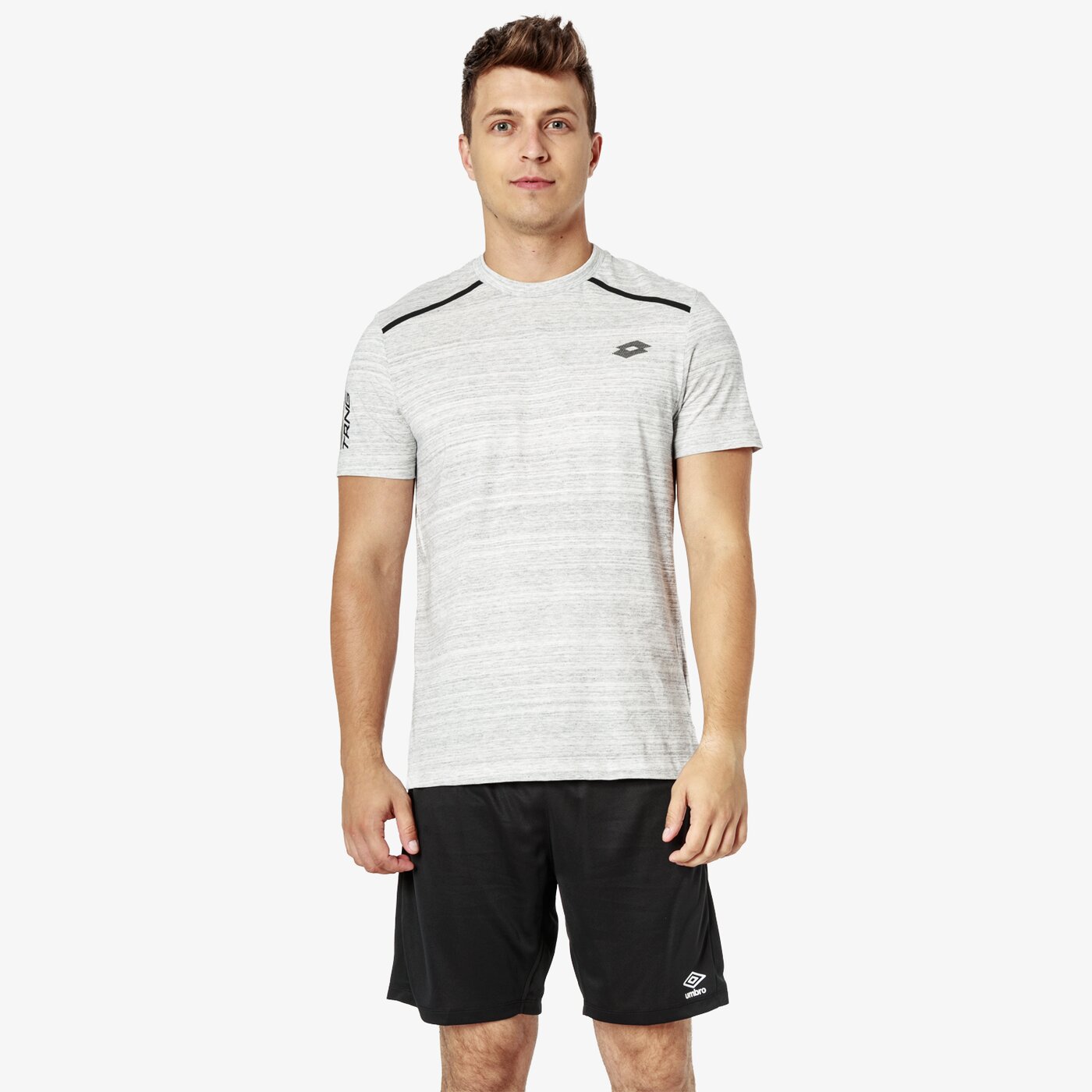 Koszulka męska LOTTO T-SHIRT SS BRYAN VII BS t5279 kolor szary