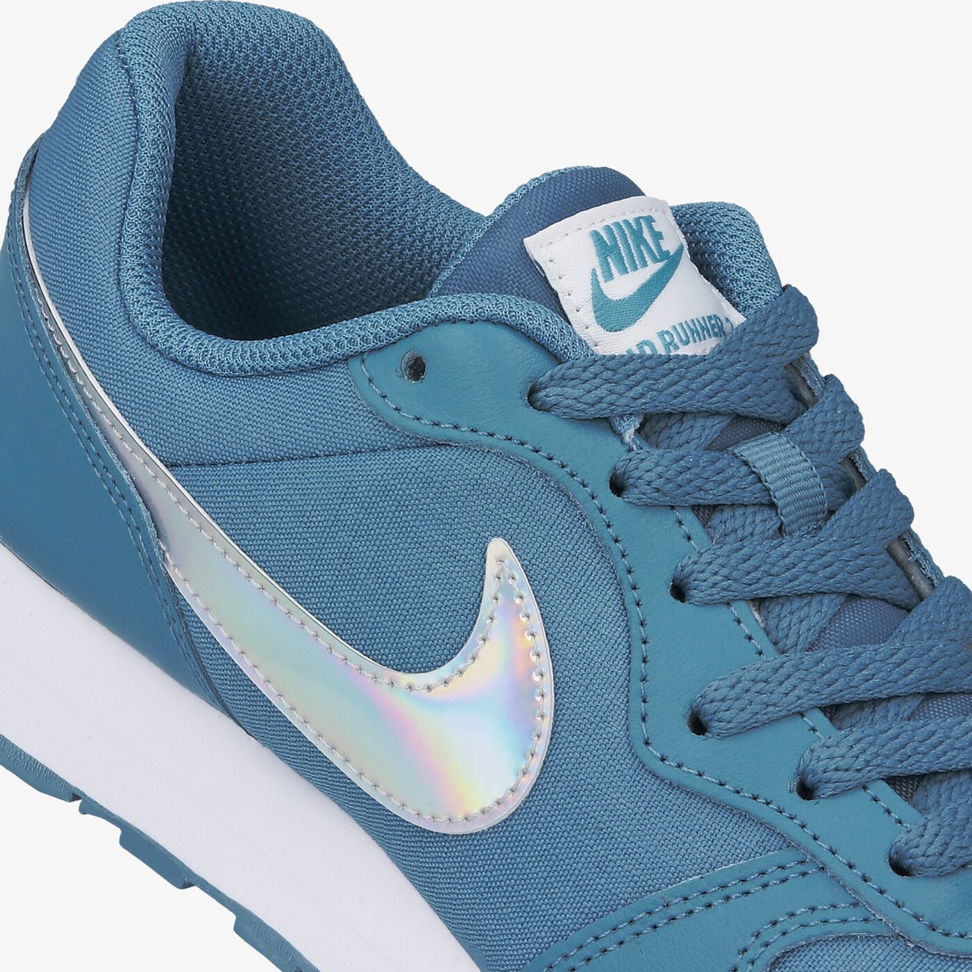 Buty dziecięce NIKE MD RUNNER 2 FP cj2141-401 kolor niebieski