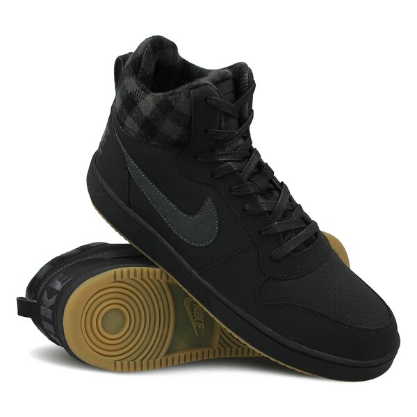 Buty sportowe męskie NIKE COURT BOROUGH MID PREM 844884002 kolor czarny