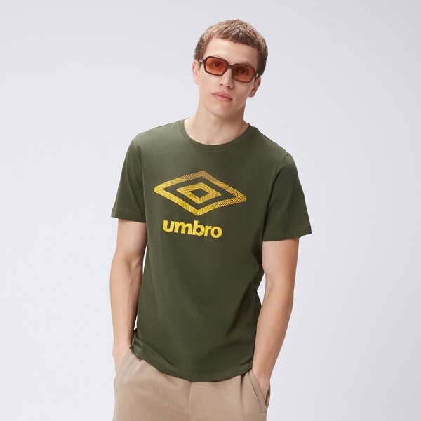 Koszulka męska UMBRO T-SHIRT UMBRO GRAPHICS GREEN ul325tsm02006 kolor khaki