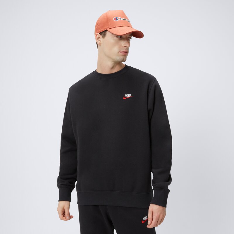 NIKE BLUZA M NSW CLUB DT CREW BB ESSENTIALS