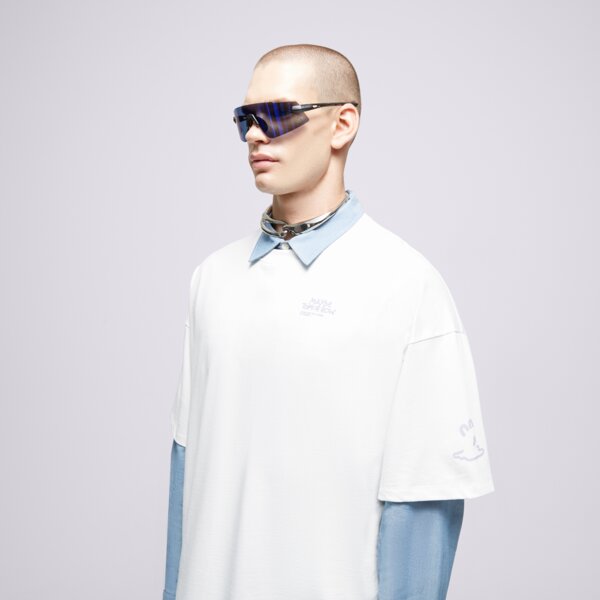 S.NOW JOB SIZEER T SHIRT “MAYBE”-NATURAL WHITE si123tsu50001 kolor biały