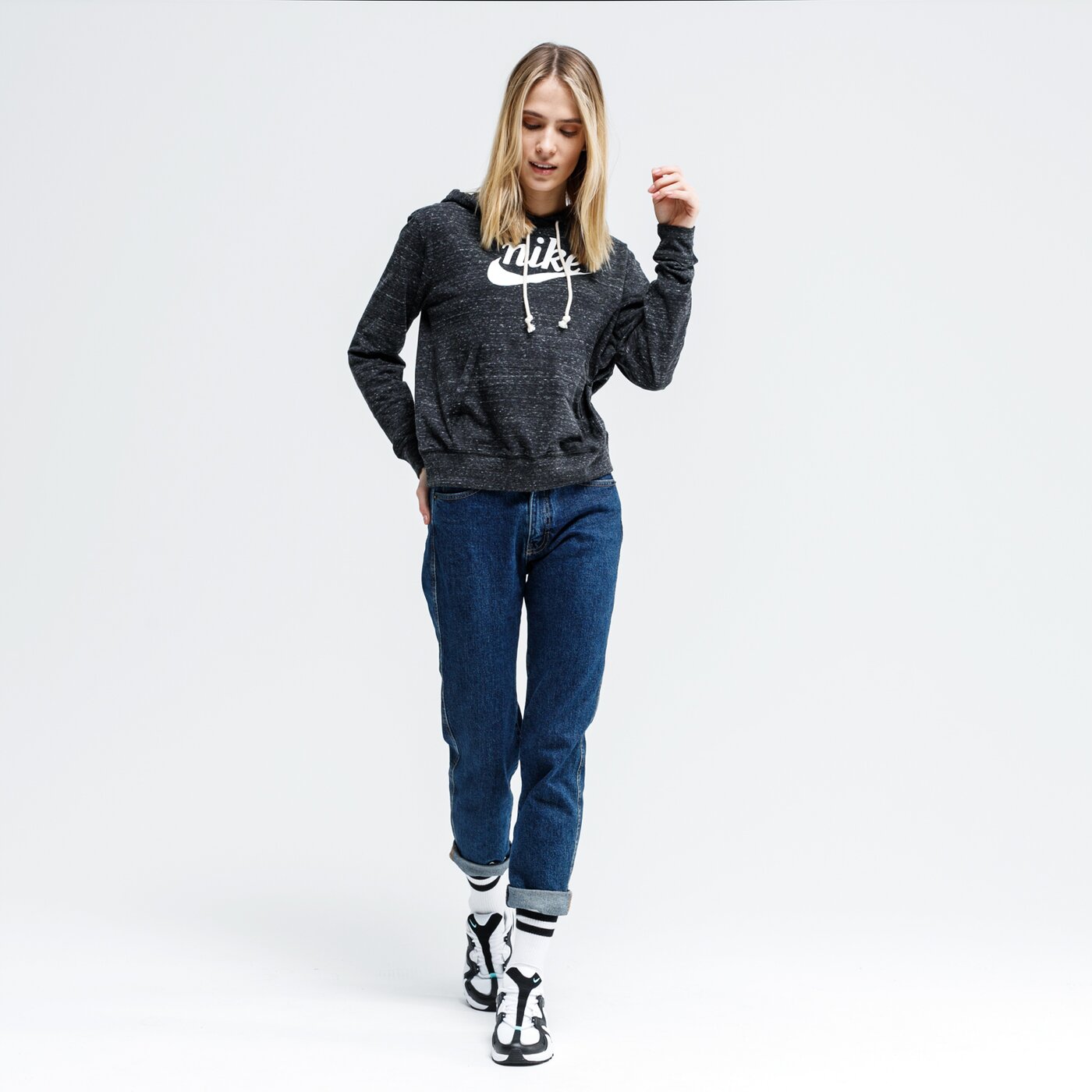 Bluza damska NIKE BLUZA Z KAPTUREM W NSW PREP JDI cj1691-010 kolor czarny