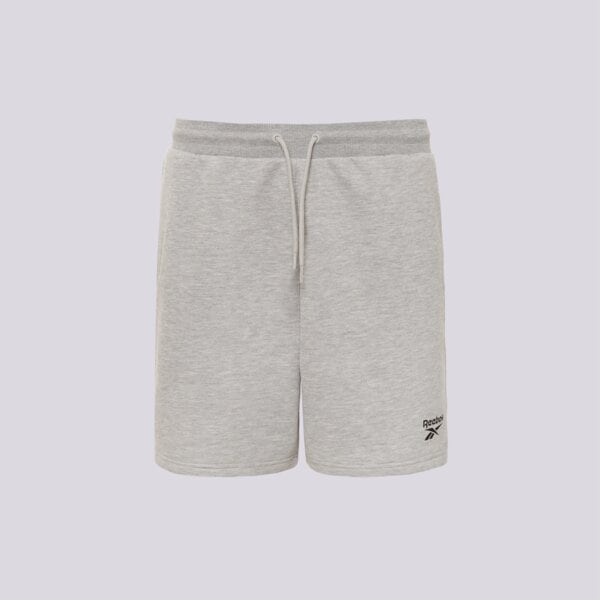 Spodenki męskie REEBOK SZORTY MARCUS SMALL LOGO FLEECE SHORTS 100239972 kolor szary