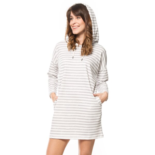 Bluza damska FEEWEAR BLUZA STRIPS fw16bld08001 kolor biały