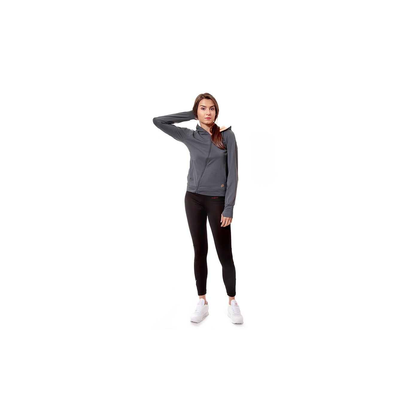 Bluza damska LOTTO BLUZA SWEAT FZ ADA PL r2066 kolor szary