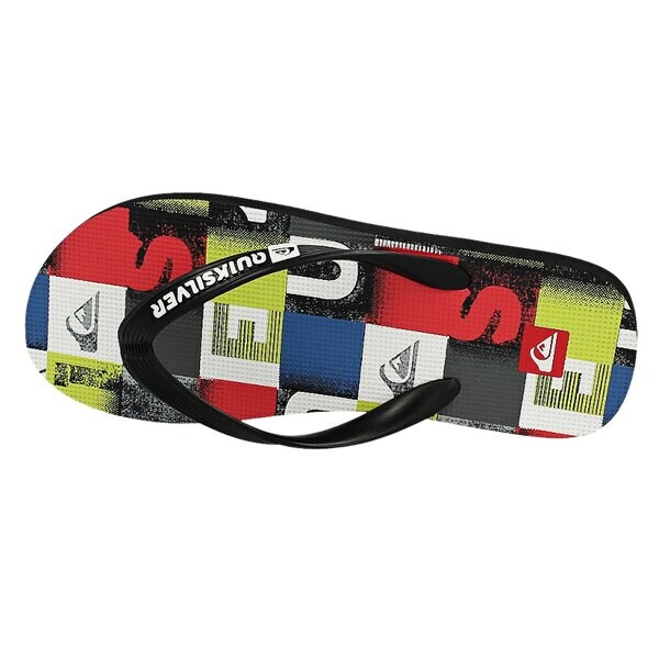 Klapki męskie QUIKSILVER MOLOKAI WORDCHECK  eqyl100035xkrb kolor multicolor