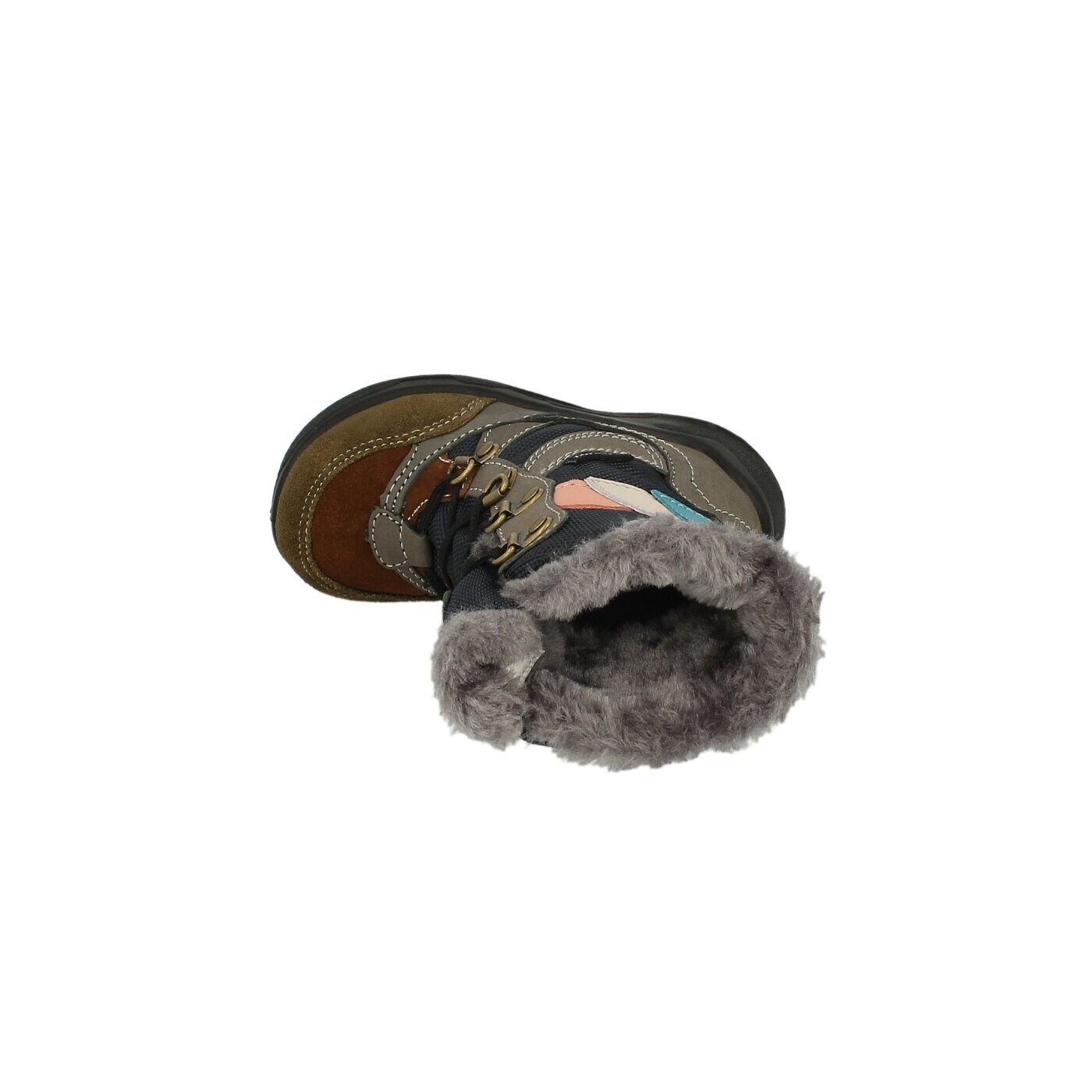 Buty trekkingowe dla dzieci FEEWEAR SNOW LACE fwjo313001 kolor brązowy