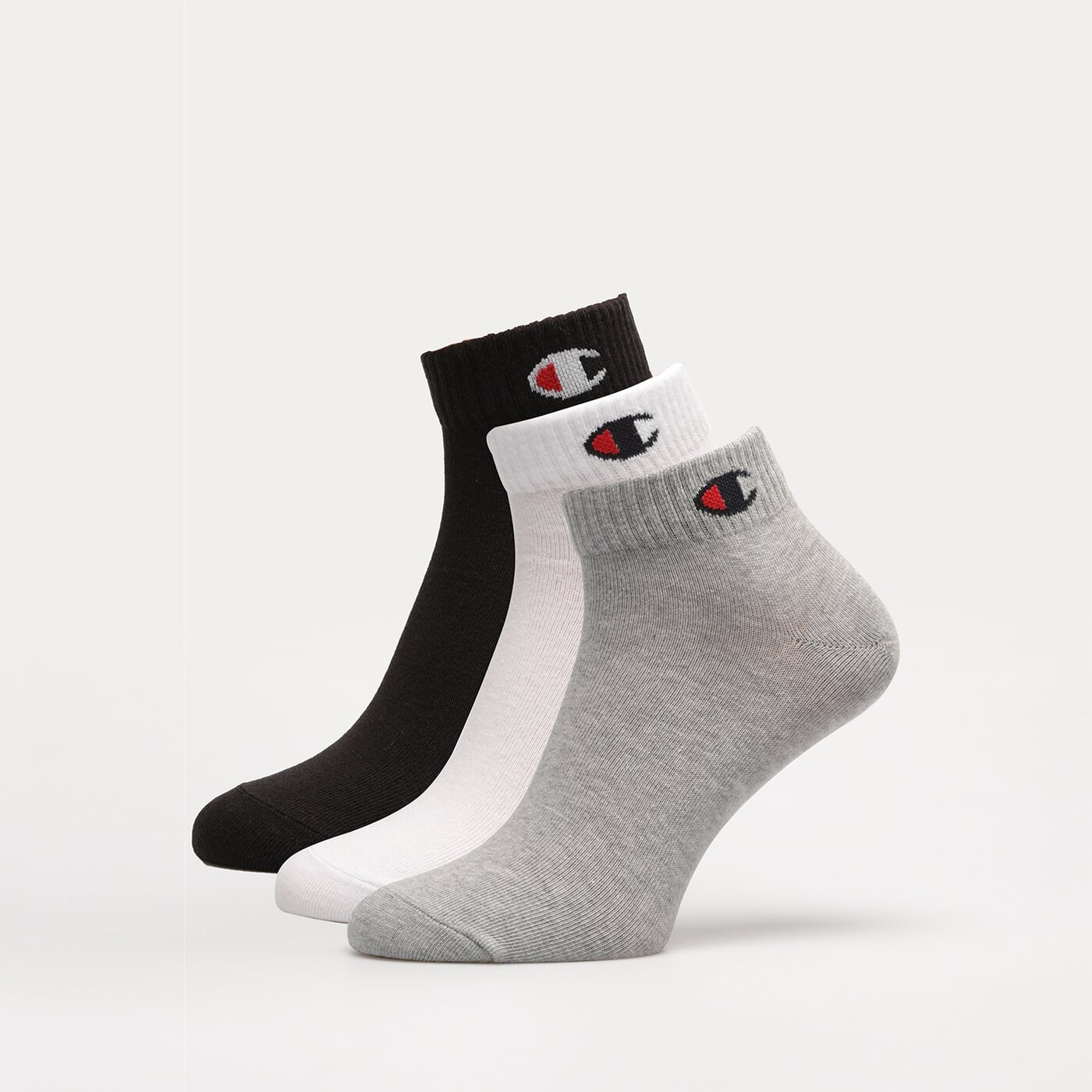 Skarpetki damskie CHAMPION SKARPETY 3PK QUARTER u20099em006 kolor multicolor