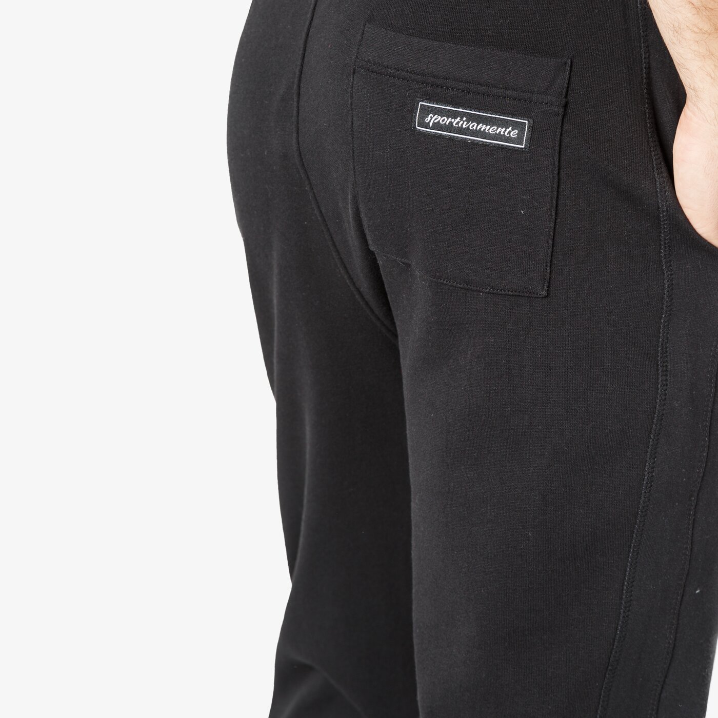 Spodnie dresowe męskie LOTTO SPODNIE PHOBOS lo38spm07001 kolor czarny