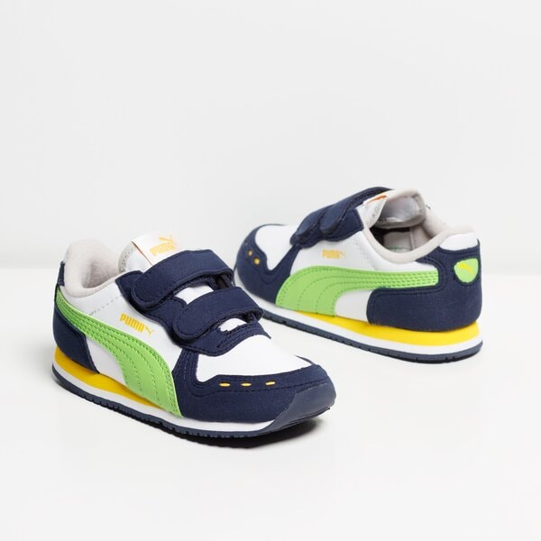 Buty dziecięce PUMA CABANA RACER SL V INF 35198092 kolor zielony