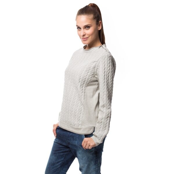 Bluza damska FEEWEAR BLUZA PIKA fw35bld34001 kolor szary
